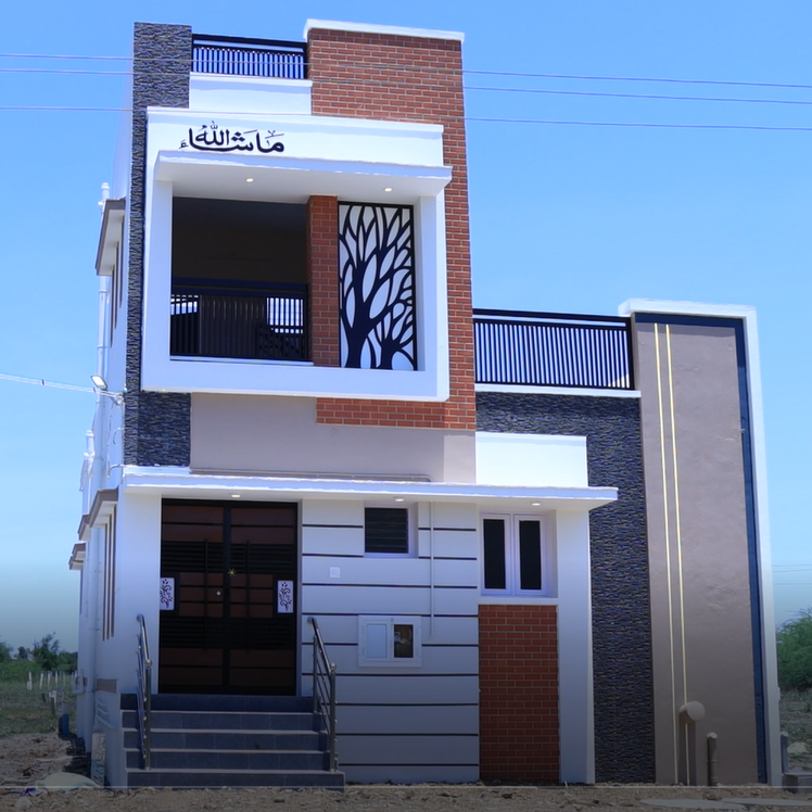 Luxury house construction plan by Lakshmiharam Builders Virudhunagar