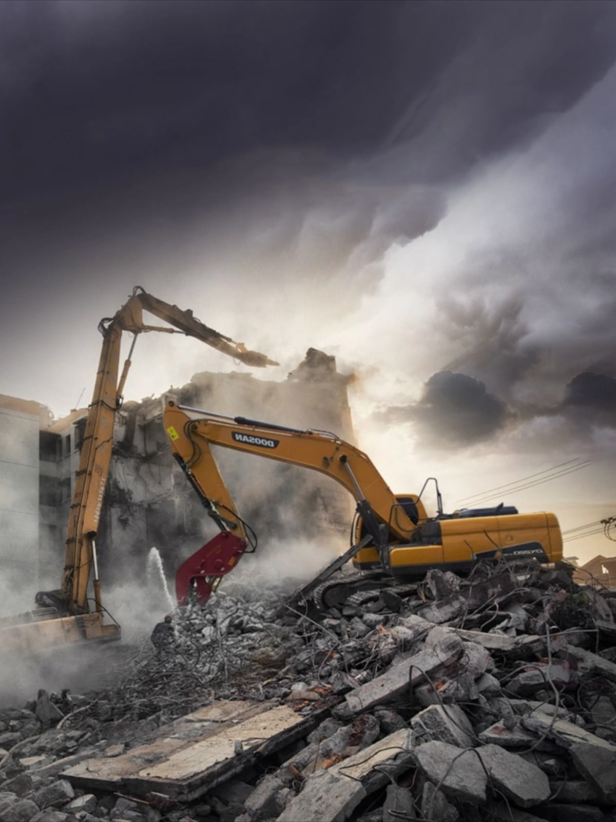Professional building demolition and reconstruction services