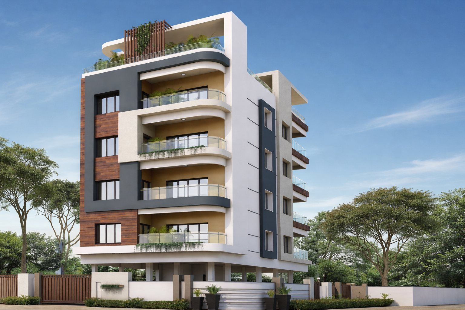 Luxury hotel and resort construction with premium architectural designs
